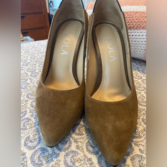 Stilettos perfect conditions size 7 suede & leather - Picture 13 of 14